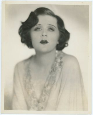 Jazz Age Beauty Margaret Livingston W Heart Shaped Lips Photograph 1930