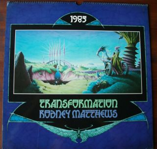 Rodney Matthews - Transformation: 1985 Calendar
