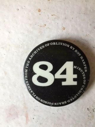 Roy Harper 84 Badge Button Pin.