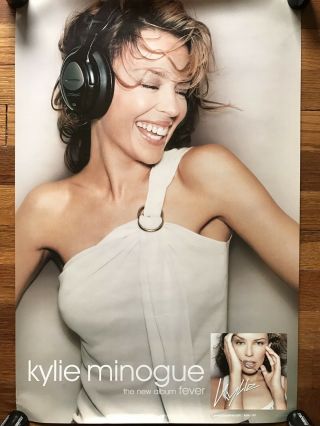 Kylie Minogue Fever Rare Promo Poster 2001
