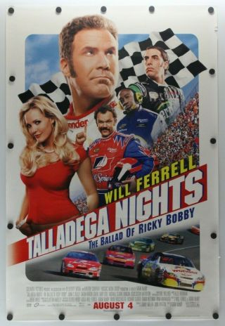 Talladega Nights The Ballad Of Ricky Bobby 2006 Ds Movie Poster 27 X 40