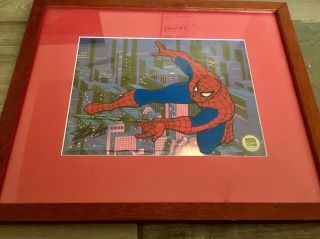Spider - Man Stan Lee Signed Framed - Certificate Of Authenticity Choice Collectib