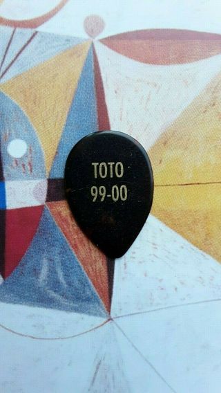 Toto Steve Lukather 99 - 00 Tour Teardrop Tort Guitar Pick
