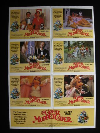 Great Muppet Caper 1981 Orig Australian Movie Poster John Cleese Miss Piggy