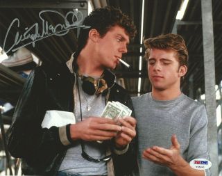 Christopher Mcdonald Signed Grease 2 8x10 Photo Psa/dna Picture Auto 
