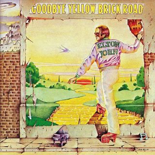 Elton John Goodbye Yellow Brick Road - 24x24 Album Artwork Fathead Poster