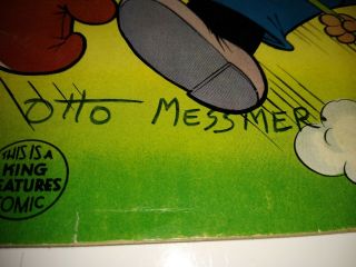 FELIX THE CAT COMIC BOOK 6 SIGNED BY OTTO MESSMER CREATOR OF FELIX THE CAT 2