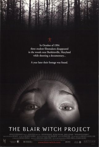 The Blair Witch Project 1999 27x41 Orig Movie Poster Fff - 45211 Rolled Bob Gri.