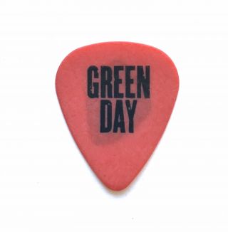 Green Day Guitar Pick 2005 Authentic American Idiot Logo.  Billy Joe Armstrong