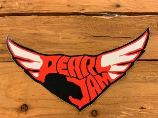 Pearl Jam Wings Sticker Die Cut Rare From 2005/2006
