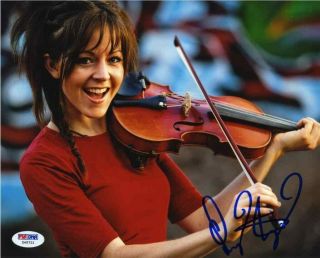 Lindsey Stirling Autographed Signed 8x10 Photo Certified Authentic Psa/dna