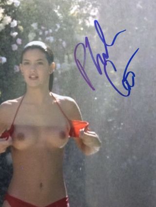 PHOEBE CATES,  TOPLESS Fast Times Ridgemont 8x10 Photo Signed Autograph 4
