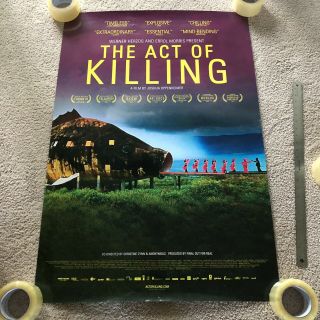 The Act Of Killing Rolled Orig 1sh Movie Poster Indonesian Genocide Docu (2012)