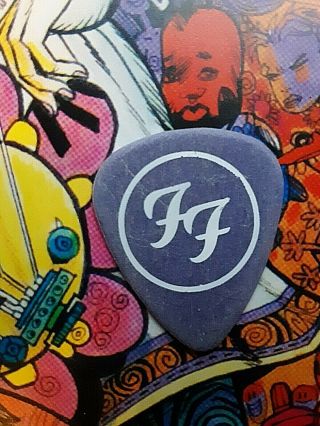 Foo Fighters Large Logo 2004 One By One Tour Les Dudis Guitar Pick