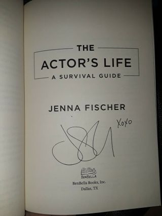 Jenna Fischer Book The Actor 