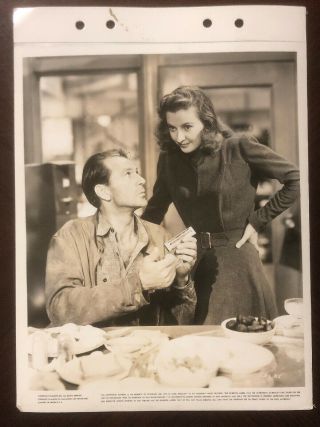Vitagraph Photo 1941 Meet John Doe Movie Barbara Stanwyck Gary Cooper