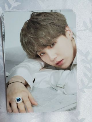 Bts Suga 1/8 World Tour Speak Yourself The Final Official Mini Photo Card