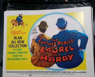 The Further Perils Of Laurel And Hardy 1967 Half Sheet Orig Movie Poster 67/243