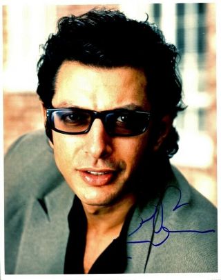 Handsome Jeff Goldblum In - Person Signed Photo