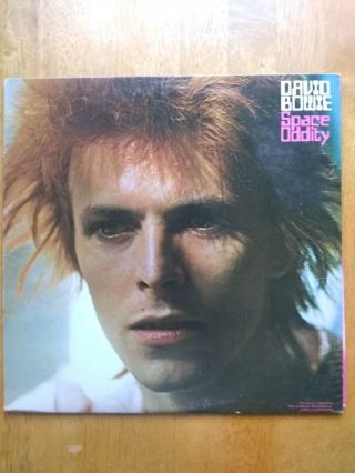 Vtg David Bowie Rare 1st Press Rca 1972 Vinyl Lp Space Oddity Very Good Excellen