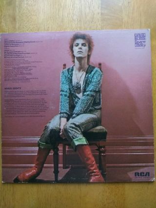 vtg DAVID BOWIE Rare 1st press RCA 1972 Vinyl LP Space Oddity very good excellen 2