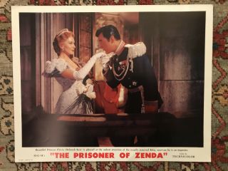 The Prisoner Of Zenda 1952 Mgm 11x14 " Lobby Card Deborah Kerr Stewart Granger