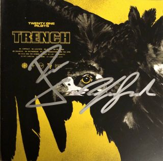 Twenty One Pilots Trench Cd Signed Booklet Autographed Tyler Joseph Josh Dun