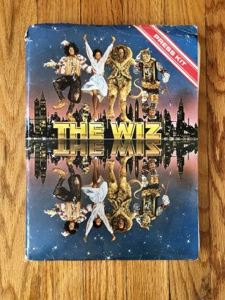 " The Wiz " Diana Ross 1978 Movie Press Kit,  W/ 7 Photos & Extra Program
