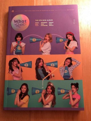 Twice 5th Mini Album [what Is Love?] B Ver.  W/ Dahyun Cd No Photocards