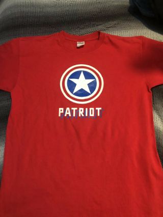 Pearl Jam 2004 Vote For Change Patriot Shirt Large