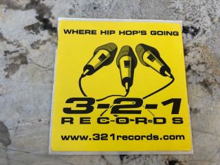 Rare Promo Sticker Where Hip Hop 