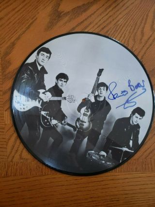Pete Best Signed Autographed Record The Beatles Rare Paul Mccartney John Lennon