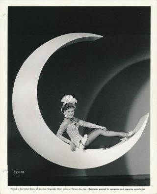Leggy Susanna Foster Vintage 1943 Phantom Of The Opera Cheesecake Portrait Photo