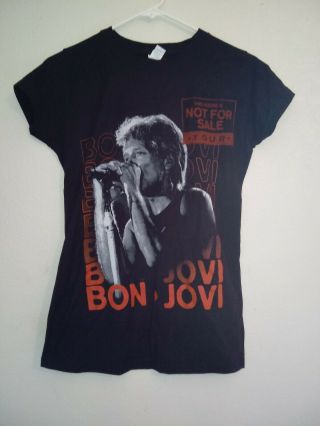 Womens Bon Jovi This House Is Not 2018 Size Small Tour T Shirt