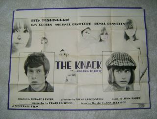 Uk Quad Film Poster - 1965 Film 