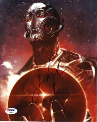 James Spader Avengers Ultron Autographed Signed 8x10 Photo Certified Psa/dna