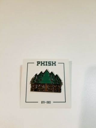Phish Timber Enamel Pin W/ Rubber Post Attachment