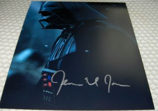 James Earl Jones 8x10 Signed Autograph Star Wars Darth Vader W/coa