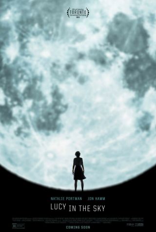 Lucy In The Sky Movie Poster 2 Sided 27x40 Natalie Portman Jon Hamm