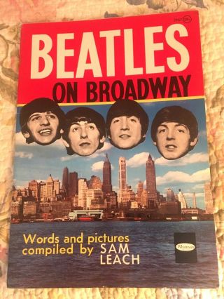 Beatles On Broadway - Ed Sullivan Show - Photos & Comments - -