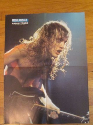 Angus Young Ac/dc Poster