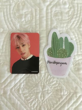 Monsta X The Connect Official Goods Photo Card Set A Ver.  Hyungwon