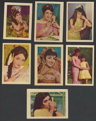 India Bollywood : Vintage Small Pictures With Hema Malini (7)