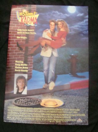Instant Karma Movie Poster David Cassidy Video Promo