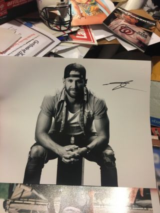 Chase Rice Signed Autographed 11x14 Photo Country Music Star Hott