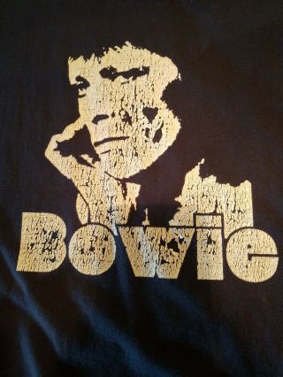 David Bowie T Shirt Vintage