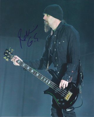 Robbie Merrill Signed Autographed 8x10 Photo Godsmack Bassist E