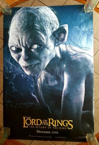 Lord Of The Rings: Return Of The King (gollum) Dbl - Sided 27x40 Movie Poster