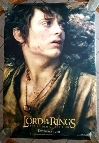 Lord Of The Rings: Return Of The King (frodo) Double - Sided 27x40 Movie Poster