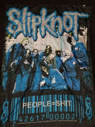 Slipknot People = Sh T Fabric Poster